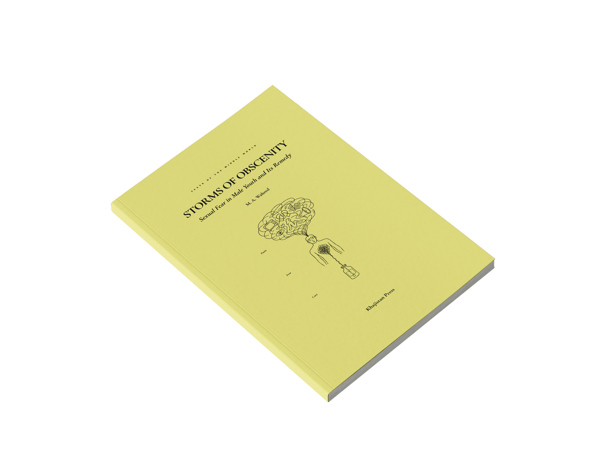 Storms of Obscenity by M. A. Waheed, front cover mockup