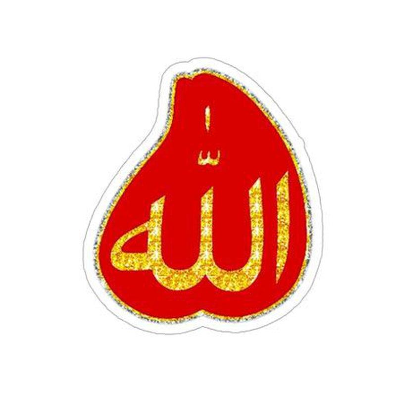 Allah (in blood drop) Sticker KHAJISTAN