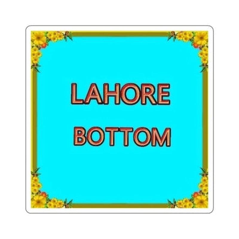Lahore Bottom Sticker KHAJISTAN