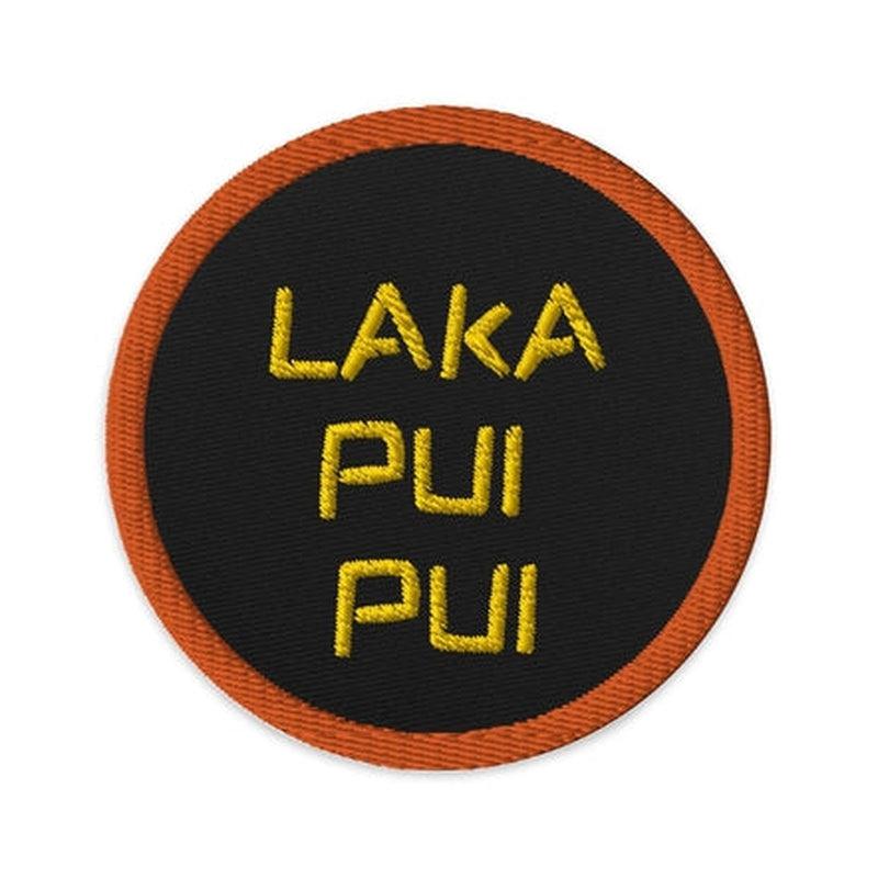 Laka Pui Embroidered Patches KHAJISTAN