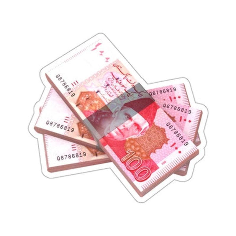 Many 100 Rupees Sticker KHAJISTAN