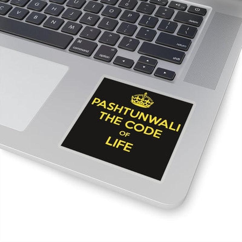Pashtunwali The Code of Life Sticker KHAJISTAN