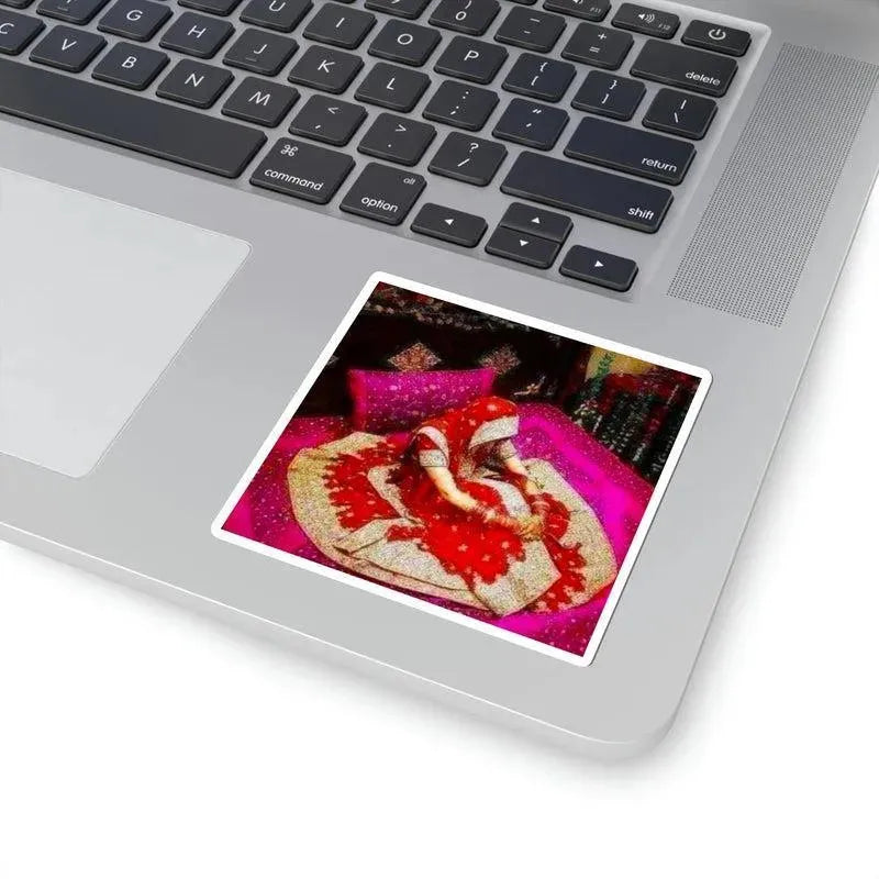 Bride on Suhag Raat Sticker - KHAJISTAN™