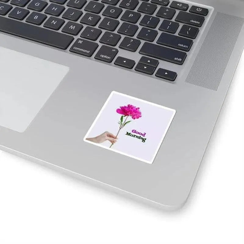 Good Morning Flower Sticker - KHAJISTAN™