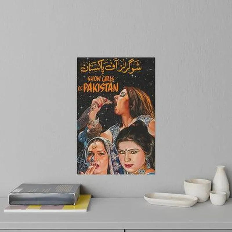 Showgirls of Pakistan Satin Wall Poster - KHAJISTAN™